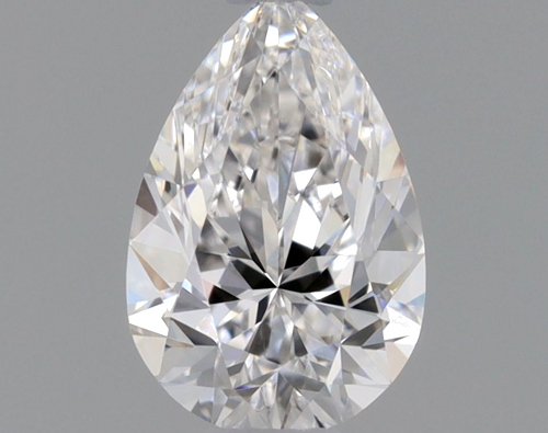 0.32 carat E-VVS1 Natūralus Pear Deimantas (1)