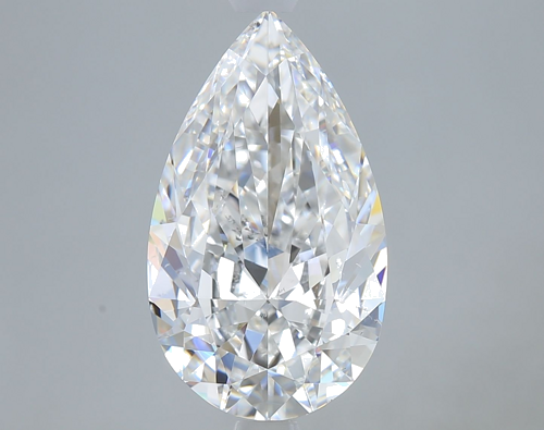 3.02 carat E-SI1 Natūralus Pear Deimantas (1)