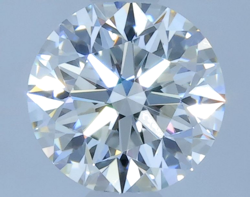 0.42 carat F-VVS1 Excellent cut Natūralus Round Deimantas (1)