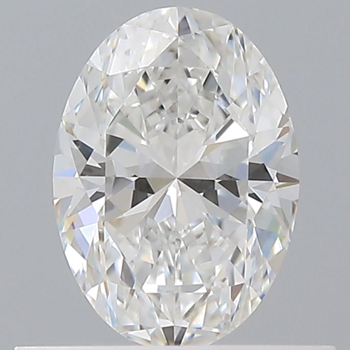 0.57 carat E-VVS1 Natūralus Oval Deimantas (1)