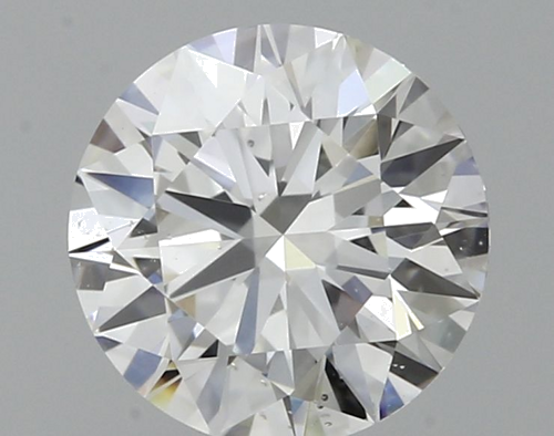 0.5 carat F-SI1 Excellent cut Natūralus Round Deimantas (1)