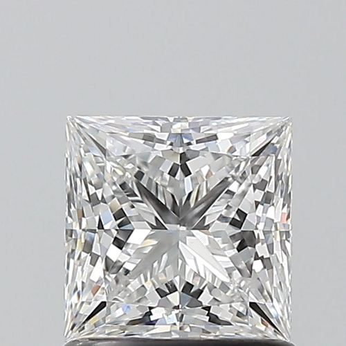 1.03 carat E-SI1 Natūralus Princess Deimantas (1)