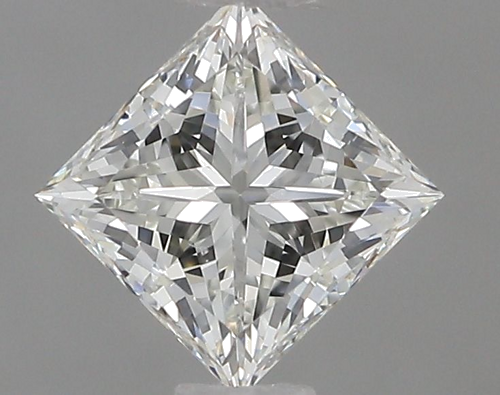 0.71 carat I-VS1 Natūralus Princess Deimantas (1)