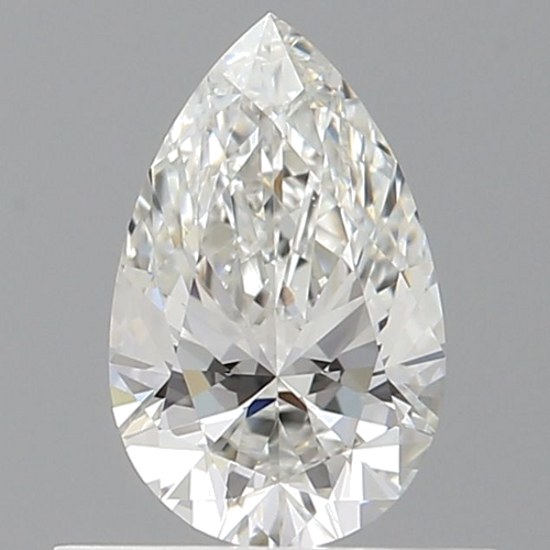 0.51 carat G-VVS1 Natūralus Pear Deimantas (1)