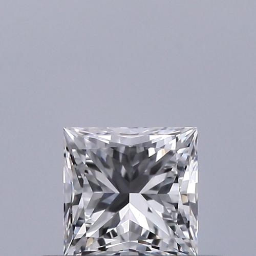0.4 carat E-VVS1 Natūralus Princess Deimantas (1)