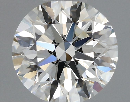 0.61 carat K-VVS2 Excellent cut Natūralus Round Deimantas (1)