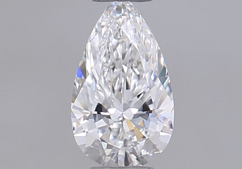 0.28 carat D-VVS1 Natūralus Pear Deimantas (1)