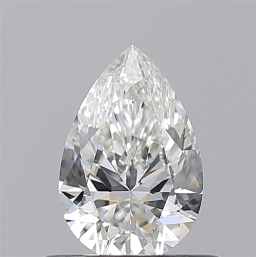 0.55 carat H-VS1 Natūralus Pear Deimantas (1)