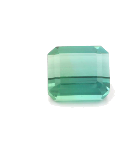 3.69 carat BLUE STEP cut Octagonal Tourmaline (1)