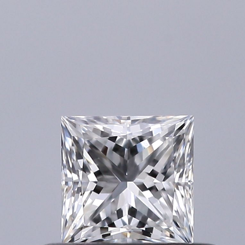 0.41 carat D-VVS2 Natūralus Princess Deimantas (1)