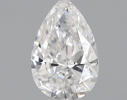0.23 carat E-VVS2 Natūralus Pear Deimantas (1)