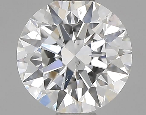 0.6 carat F-SI1 Excellent cut Natūralus Round Deimantas (1)