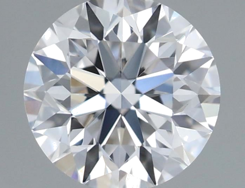 0.5 carat D-VVS2 Very Good cut Natūralus Round Deimantas (1)
