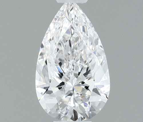 0.34 carat D-VVS1 Natūralus Pear Deimantas (1)
