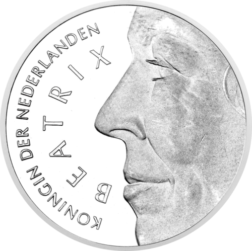 50 guldeņi Beatrises kāzas 1991 Nīderlande sudraba monēta (1)