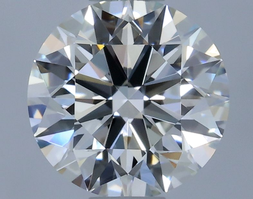 0.59 carat I-VVS1 Excellent cut Natūralus Round Deimantas (1)