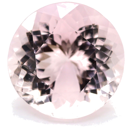 4.61 carat PINK Round Morganite (1)