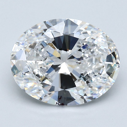 4.01 carat F-VS1 Natūralus Oval Deimantas (1)
