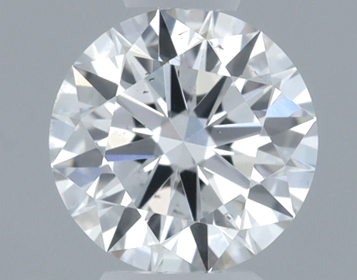 0.32 carat G-SI1 Excellent cut Natūralus Round Deimantas (1)