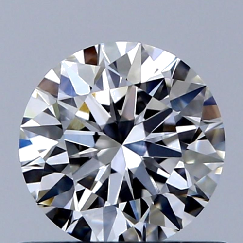 0.55 carat F-VVS2 Excellent cut Natūralus Round Deimantas (1)