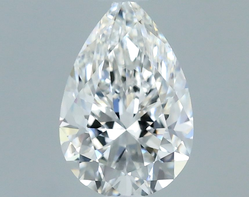 0.5 carat E-VS1 Natūralus Pear Deimantas (1)