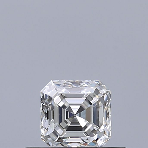 0.35 carat F-VVS2 Natūralus Asscher Deimantas (1)