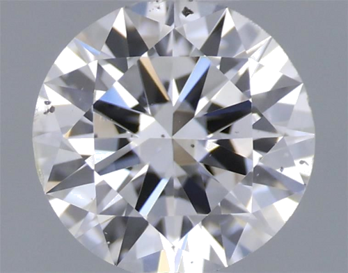 0.5 carat F-SI1 Excellent cut Natūralus Round Deimantas (1)
