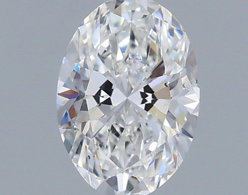 0.43 carat F-SI1 Natūralus Oval Deimantas (1)