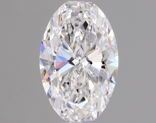 0.42 carat D-SI1 Natūralus Oval Deimantas (1)