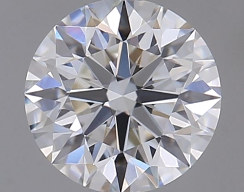 0.43 carat F-VVS1 Excellent cut Natūralus Round Deimantas (1)