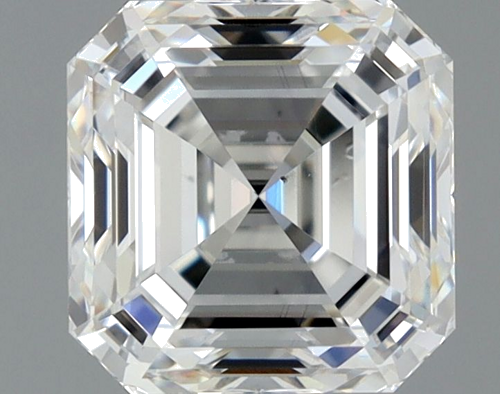 1.52 carat G-VS2 Natūralus Asscher Deimantas (1)