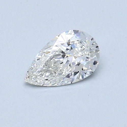 0.33 carat H-SI1 Natūralus Pear Deimantas (1)