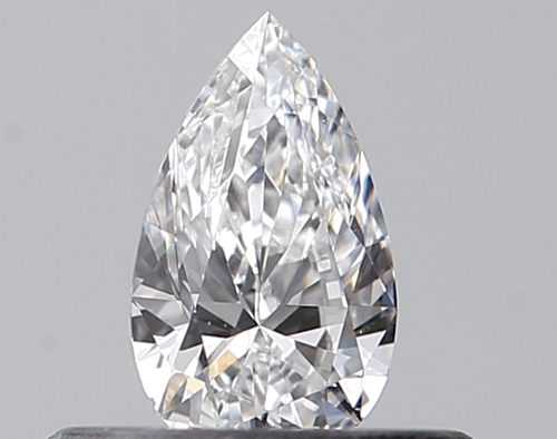 0.29 carat D-VVS2 Natūralus Pear Deimantas (1)