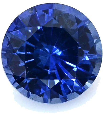 0.65 carat BLUE Round Safyras (1)