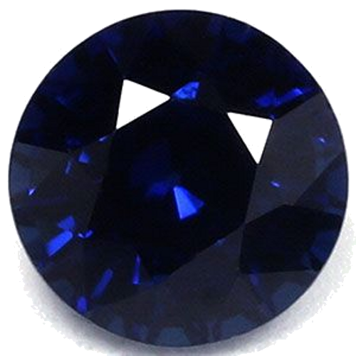 0.69 carat BLUE Round Safyras (1)
