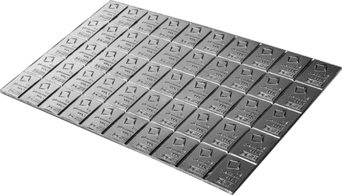 50 x 1g CombiBar ™ Platinum bar Valcambi (3)