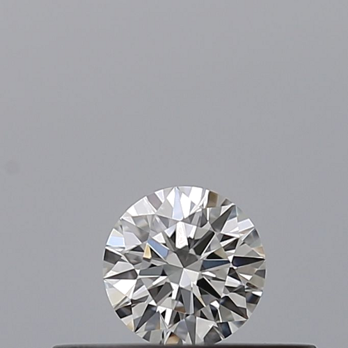0.18 carat F-VVS2 Excellent cut Natūralus Round Deimantas (1)