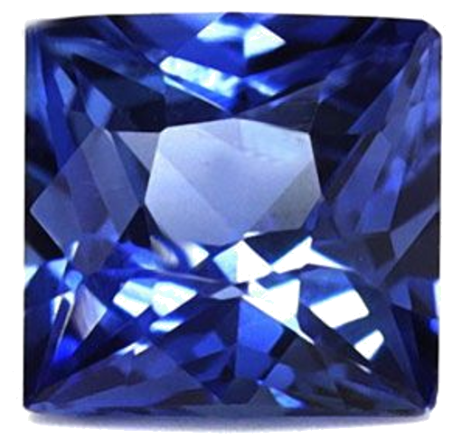 0.65 carat BLUE Square Safyras (1)