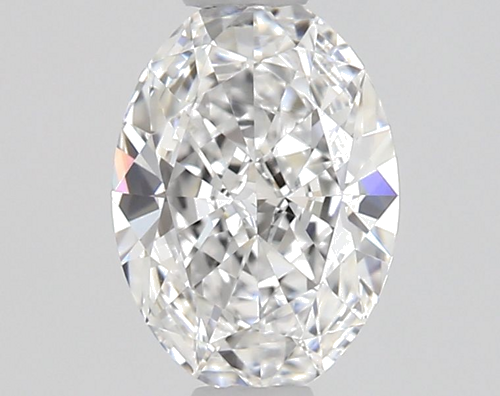 0.5 carat D-VVS2 Natūralus Oval Deimantas (1)