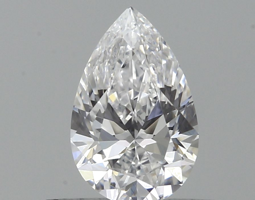 0.4 carat D-VVS2 Natūralus Pear Deimantas (1)