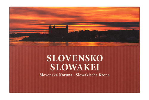 2009 Slovākija Krona - Eiro monētu komplekts BU iepakojumā (1)