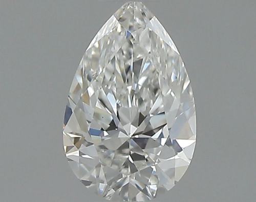 0.3 carat F-VS2 Natūralus Pear Deimantas (1)