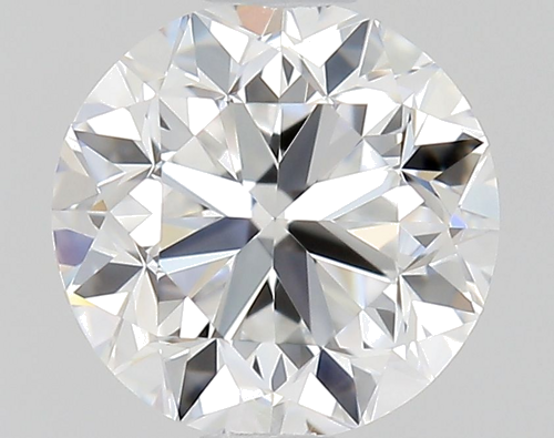 0.5 carat E-VVS1 GD cut Natūralus Round Deimantas (1)