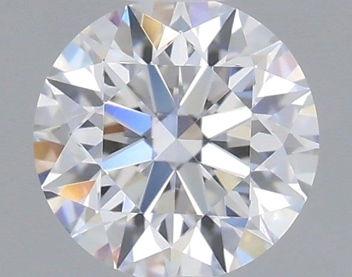0.43 carat F-VVS2 Excellent cut Natūralus Round Deimantas (1)