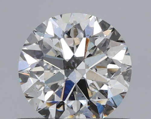 0.7 carat H-SI1 Very Good cut Natūralus Round Deimantas (1)