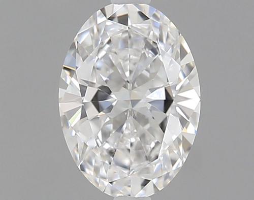 0.5 carat D-VVS2 Natūralus Oval Deimantas (1)