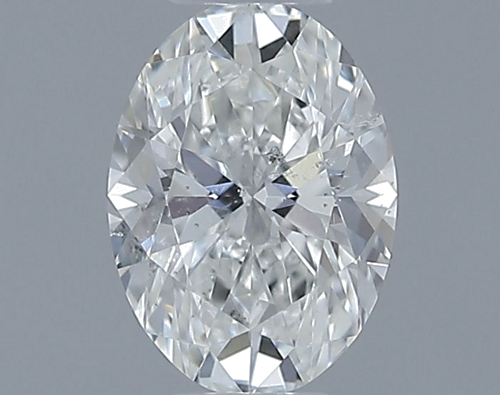 0.51 carat H-SI2 Natūralus Oval Deimantas (1)