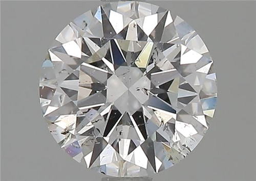 1.34 carat E-SI2 Excellent cut Natūralus Round Deimantas (1)