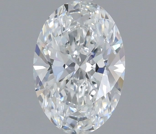 0.66 carat D-VS1 Natūralus Oval Deimantas (1)