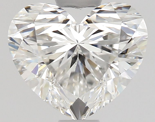 1.05 carat F-VVS1 Natūralus Heart Deimantas (1)